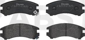 A.B.S. P56018 - Set placute frana,frana disc aaoparts.ro