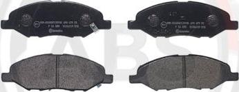 A.B.S. P56088 - Set placute frana,frana disc aaoparts.ro