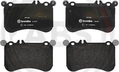 A.B.S. P50097 - Set placute frana,frana disc aaoparts.ro