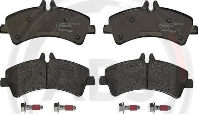 A.B.S. P50060 - Set placute frana,frana disc aaoparts.ro