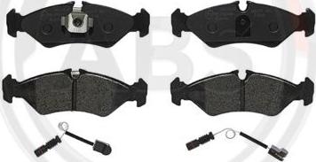 A.B.S. P50081 - Set placute frana,frana disc aaoparts.ro