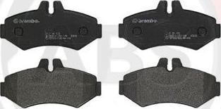 A.B.S. P50020 - Set placute frana,frana disc aaoparts.ro