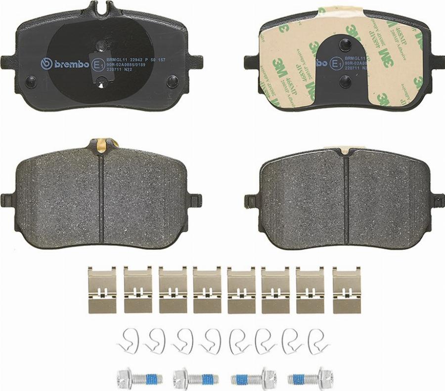 A.B.S. P 50 157 - Set placute frana,frana disc aaoparts.ro