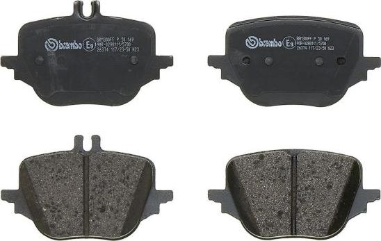 A.B.S. P 50 169 - Set placute frana,frana disc aaoparts.ro