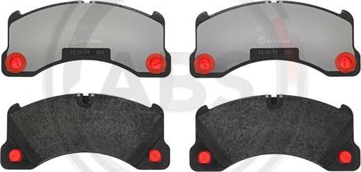 A.B.S. P65017 - Set placute frana,frana disc aaoparts.ro