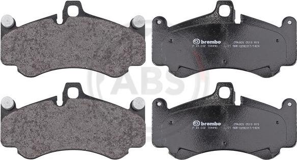 A.B.S. P65032 - Set placute frana,frana disc aaoparts.ro
