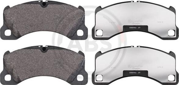 A.B.S. P65021 - Set placute frana,frana disc aaoparts.ro