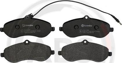 A.B.S. P61096 - Set placute frana,frana disc aaoparts.ro