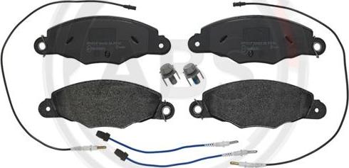 A.B.S. P61061 - Set placute frana,frana disc aaoparts.ro