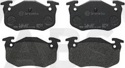 A.B.S. P61032 - Set placute frana,frana disc aaoparts.ro