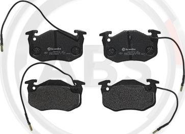 A.B.S. P61029 - Set placute frana,frana disc aaoparts.ro
