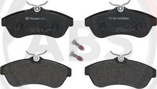 A.B.S. P61075 - Set placute frana,frana disc aaoparts.ro