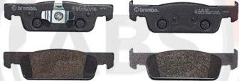 A.B.S. P68059 - Set placute frana,frana disc aaoparts.ro
