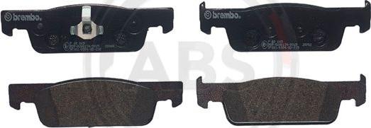 A.B.S. P68069 - Set placute frana,frana disc aaoparts.ro