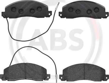 A.B.S. P68006 - Set placute frana,frana disc aaoparts.ro