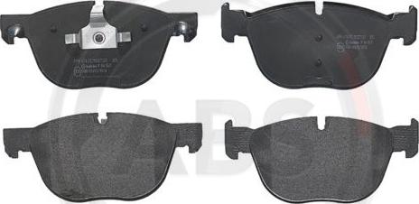 A.B.S. P06049 - Set placute frana,frana disc aaoparts.ro