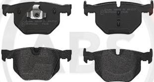 A.B.S. P06056 - Set placute frana,frana disc aaoparts.ro