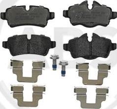 A.B.S. P06052 - Set placute frana,frana disc aaoparts.ro