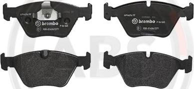 A.B.S. P06065 - Set placute frana,frana disc aaoparts.ro