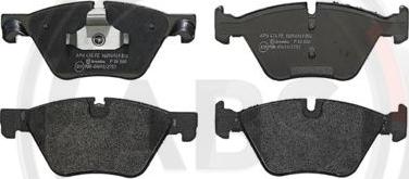 A.B.S. P06060 - Set placute frana,frana disc aaoparts.ro