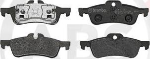 A.B.S. P06032 - Set placute frana,frana disc aaoparts.ro