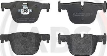 A.B.S. P06072 - Set placute frana,frana disc aaoparts.ro