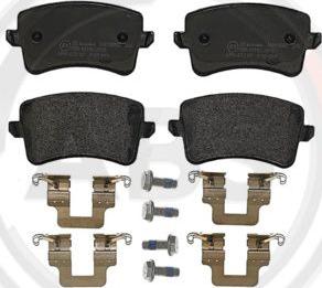 A.B.S. P85099 - Set placute frana,frana disc aaoparts.ro