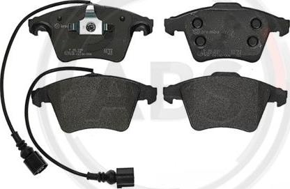 A.B.S. P85090 - Set placute frana,frana disc aaoparts.ro
