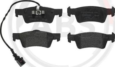 A.B.S. P85091 - Set placute frana,frana disc aaoparts.ro