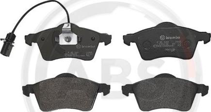 A.B.S. P85049 - Set placute frana,frana disc aaoparts.ro