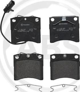 A.B.S. P85048 - Set placute frana,frana disc aaoparts.ro