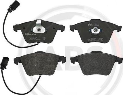 A.B.S. P85084 - Set placute frana,frana disc aaoparts.ro