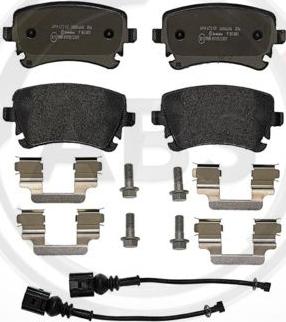 A.B.S. P85083 - Set placute frana,frana disc aaoparts.ro