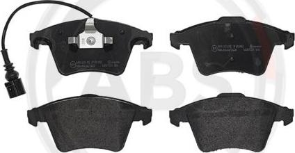 A.B.S. P85082 - Set placute frana,frana disc aaoparts.ro