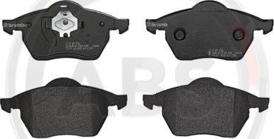 A.B.S. P85036 - Set placute frana,frana disc aaoparts.ro