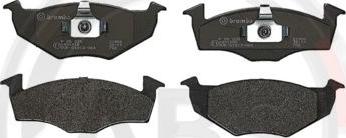 A.B.S. P85025 - Set placute frana,frana disc aaoparts.ro