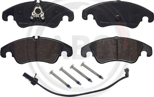 A.B.S. P85145 - Set placute frana,frana disc aaoparts.ro