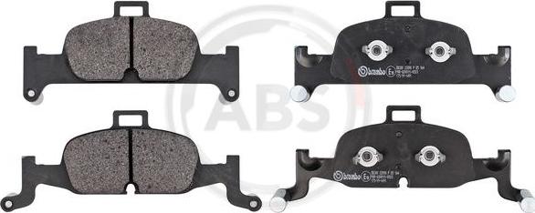 A.B.S. P85164 - Set placute frana,frana disc aaoparts.ro