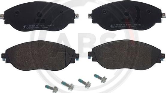 A.B.S. P85166 - Set placute frana,frana disc aaoparts.ro