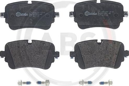 A.B.S. P85161 - Set placute frana,frana disc aaoparts.ro