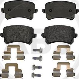 A.B.S. P85109 - Set placute frana,frana disc aaoparts.ro