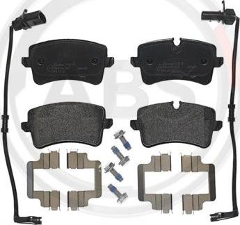A.B.S. P85117 - Set placute frana,frana disc aaoparts.ro