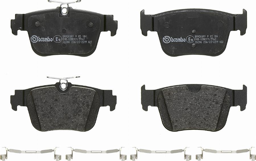 A.B.S. P 85 184 - Set placute frana,frana disc aaoparts.ro