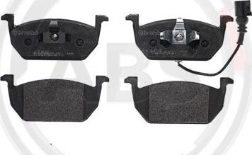 A.B.S. P85137 - Set placute frana,frana disc aaoparts.ro