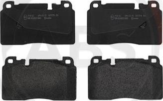 A.B.S. P85123 - Set placute frana,frana disc aaoparts.ro