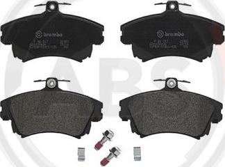 A.B.S. P86017 - Set placute frana,frana disc aaoparts.ro