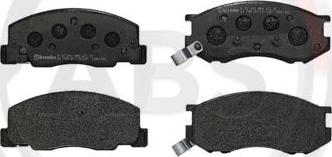 A.B.S. P83093 - Set placute frana,frana disc aaoparts.ro