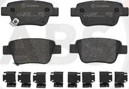 A.B.S. P83047 - Set placute frana,frana disc aaoparts.ro