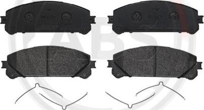 A.B.S. P83145 - Set placute frana,frana disc aaoparts.ro