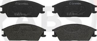 A.B.S. P30001 - Set placute frana,frana disc aaoparts.ro